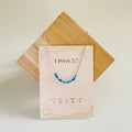 "1 Peter 5:7" Morse Code Necklace