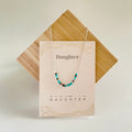 "Daughter" Morse Code Necklace