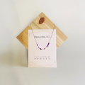 "Proverbs 3:5" Morse Code Necklace